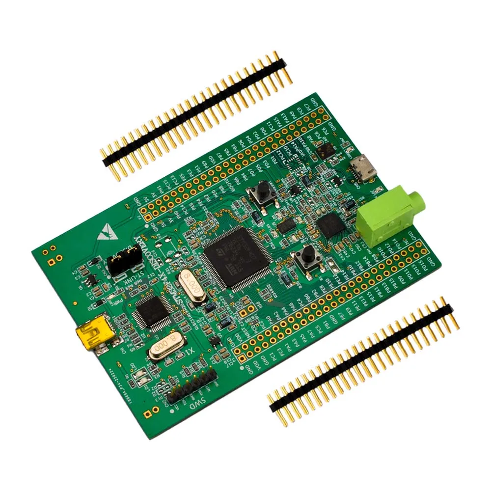 Placa de desarrollo de Cortex-m4 Stm32f4 Discovery STM32F407VET, STM32F407VET, STM32F407VET, st-link V2, STM32F407VET6