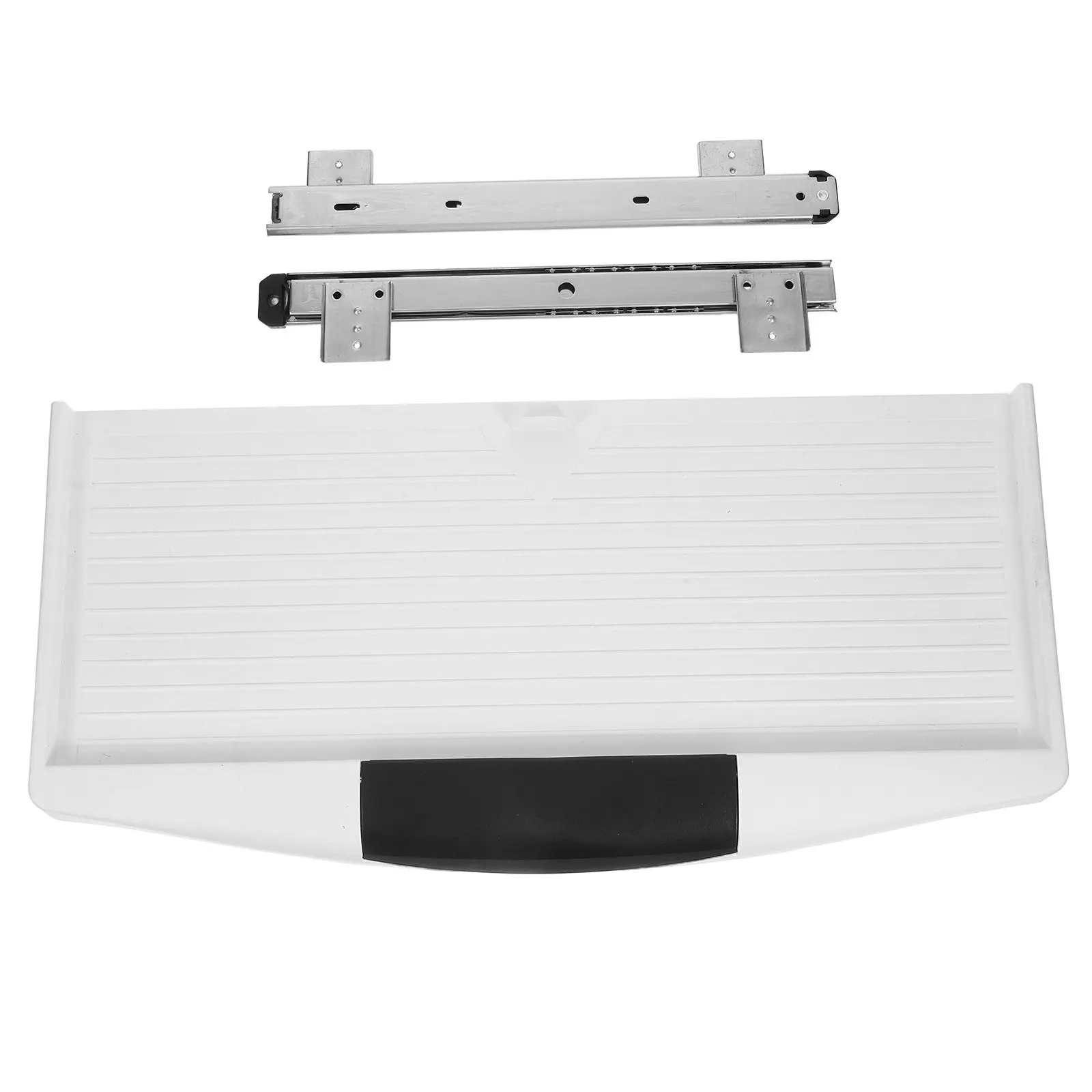 Thickened Computer Keyboard Stand Adjustable Sliding Tray Heavy Duty Desk Extender Office Home Under Desk Keyboard Holder