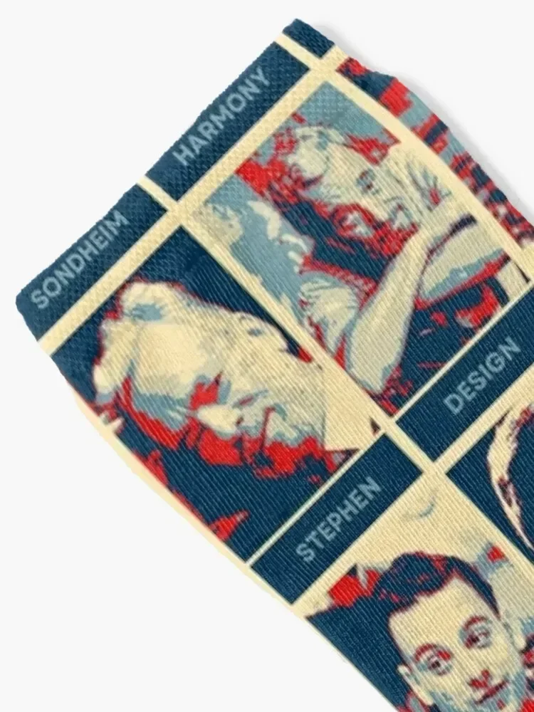 Sondheim Tribute, [Fairey/Hope style] Sunday in the Park with George. Socks new in's Wholesale short Ladies Socks Men's