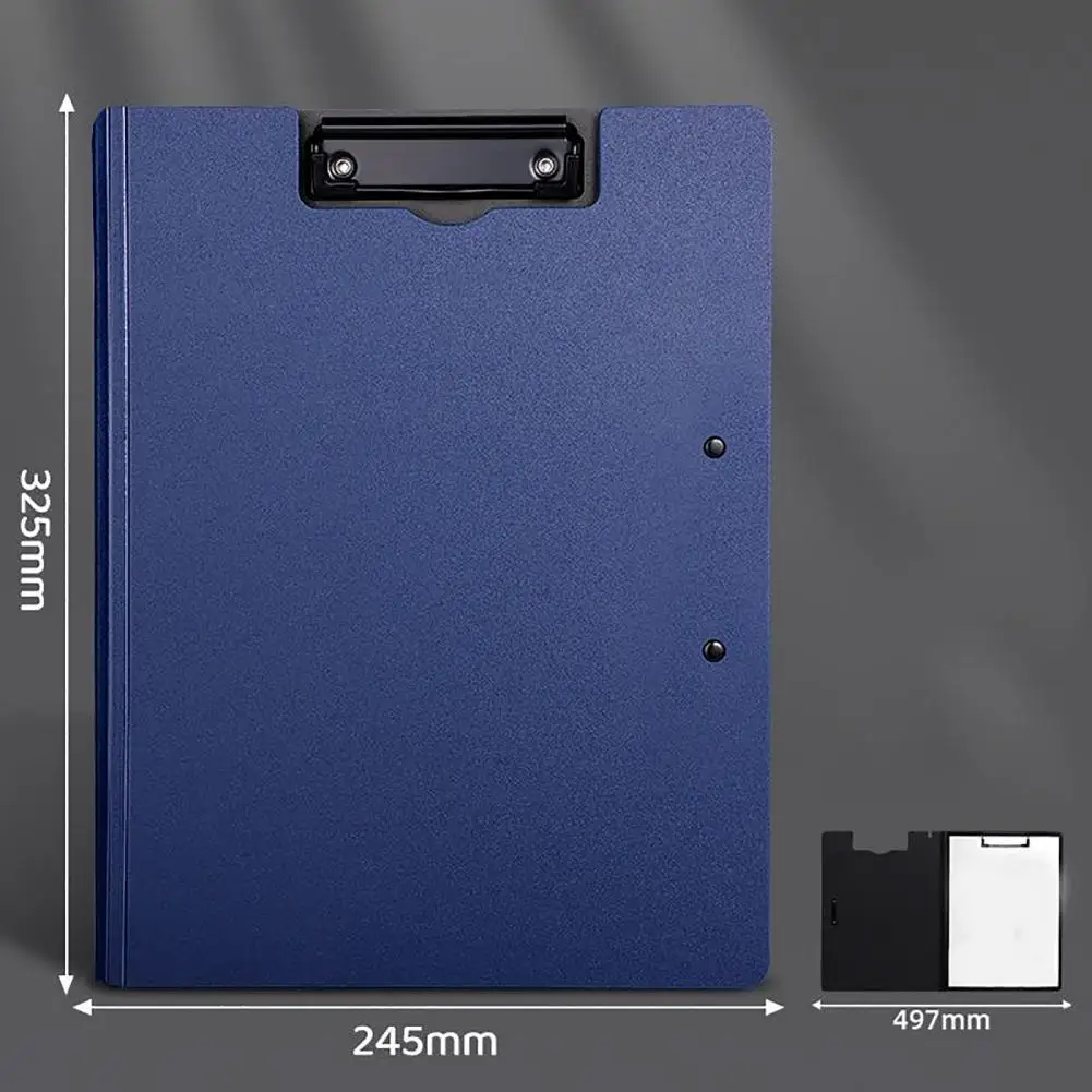 คลิปบอร์ดแบบแขวนพร้อมที่เก็บของกันน้ำที่คลุมไฟล์คลิปบอร์ดที่จัดระเบียบสำหรับครูผู้สอนในโรงเรียนสำนักงาน