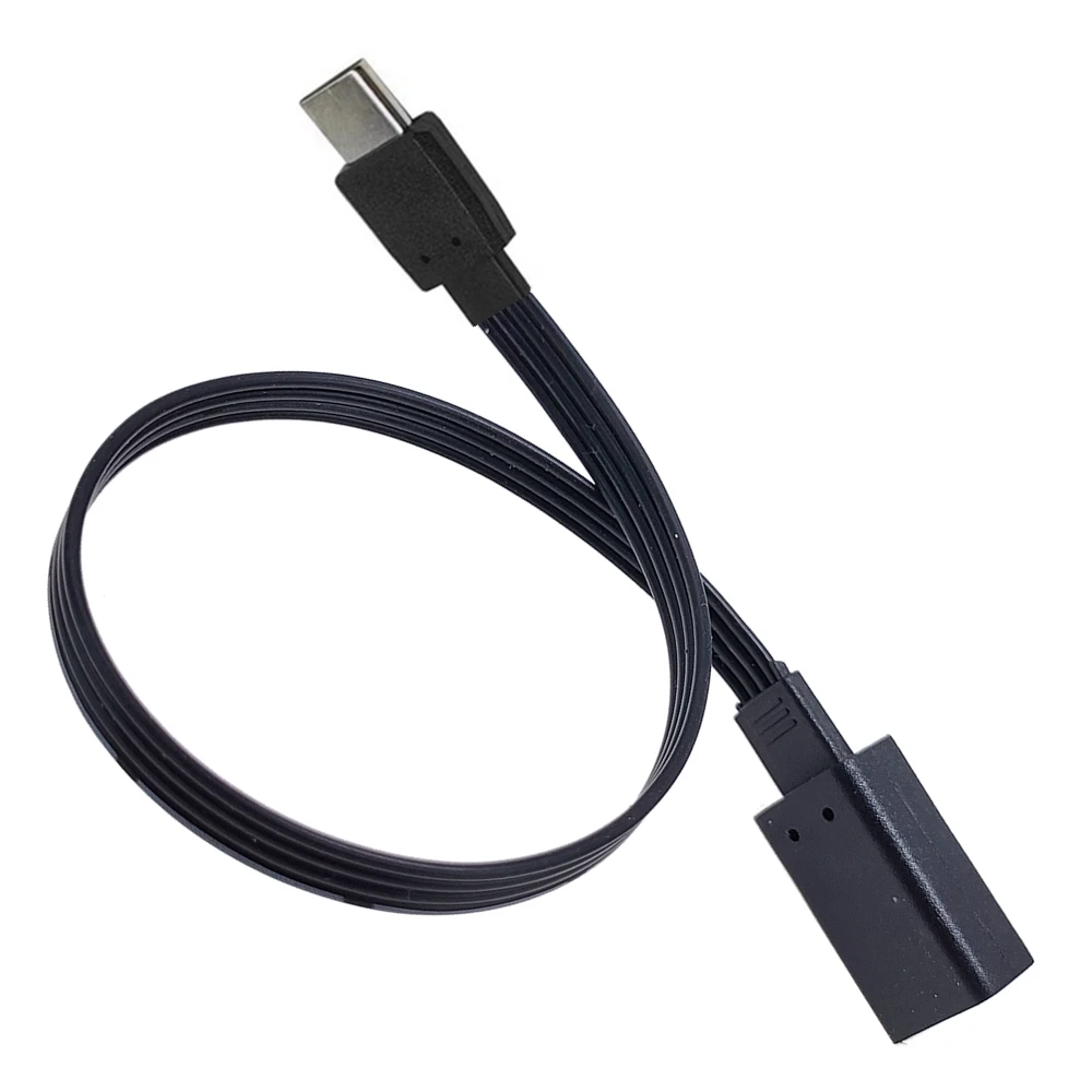 10CM 20CM 90° Angled Type C Male USB 3.1 Plug  To 5pin Mini USB Female Charging Data Transmission Sync Cable Adapter