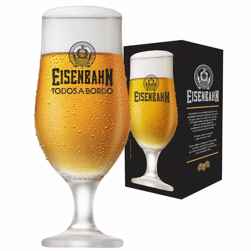 Eisenbahn Royal Beer Glass With Box Free Shipping For All Brazil Except North Cup For Beer Or Chopp