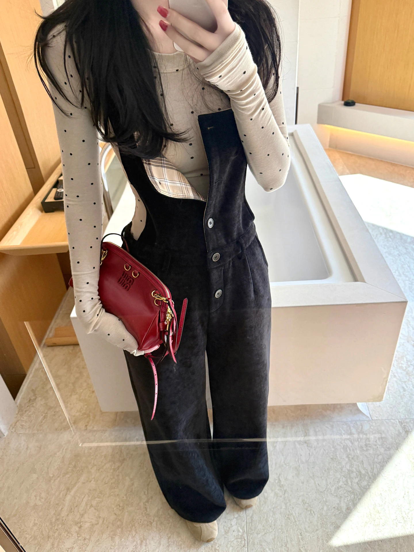 

Женские повседневные брюки Laareetoo с широкими штанинами: модный дизайн, свободный крой, стройнящие прямые брюки с высокой талией для офиса и повседневной носки