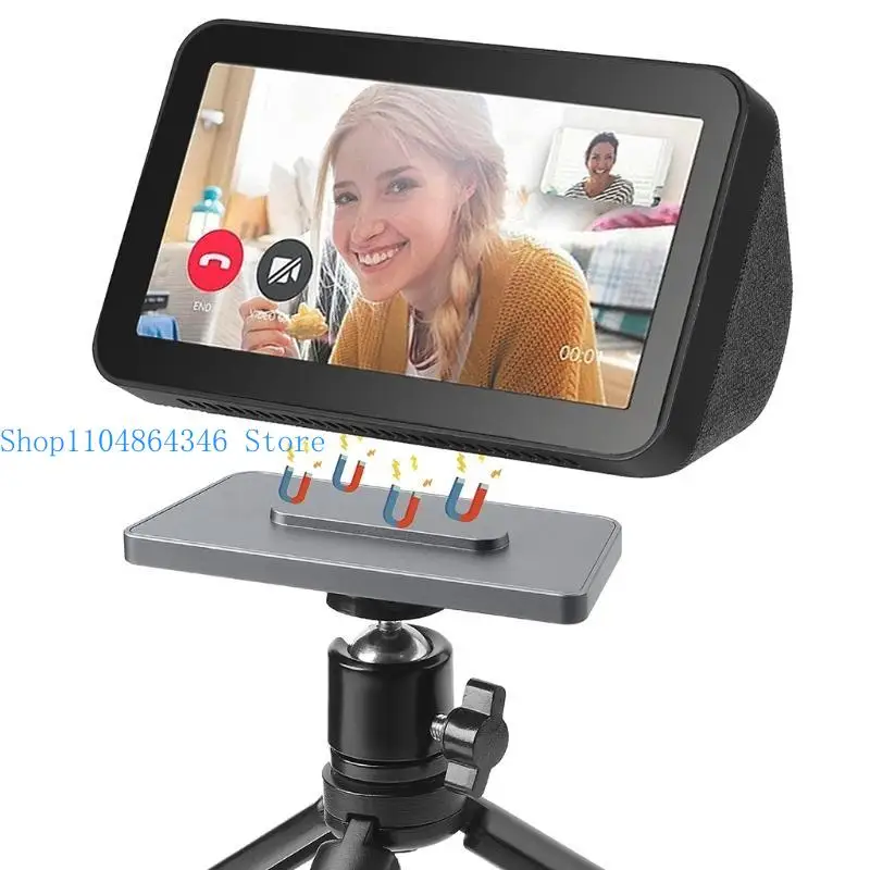 652F Lightweight 360 Degree Rotatable Phone Tripod Portable Adjustable Holder Mount Bracket Flexible Stand for Echo Show 5