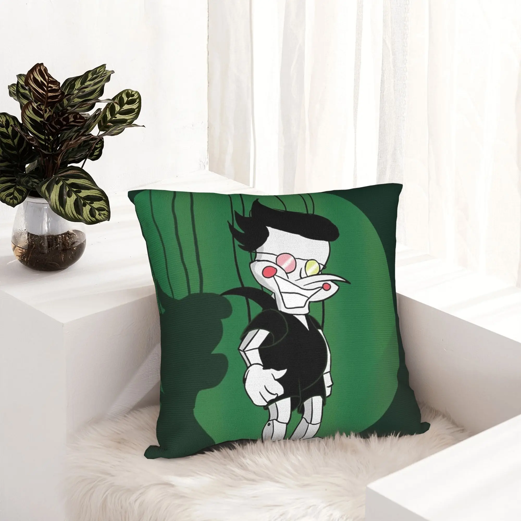 Deltarunes Game Pillowcase Printing Cushion Cover Decoration  Throw Pillow Case Cover Home Zippered
