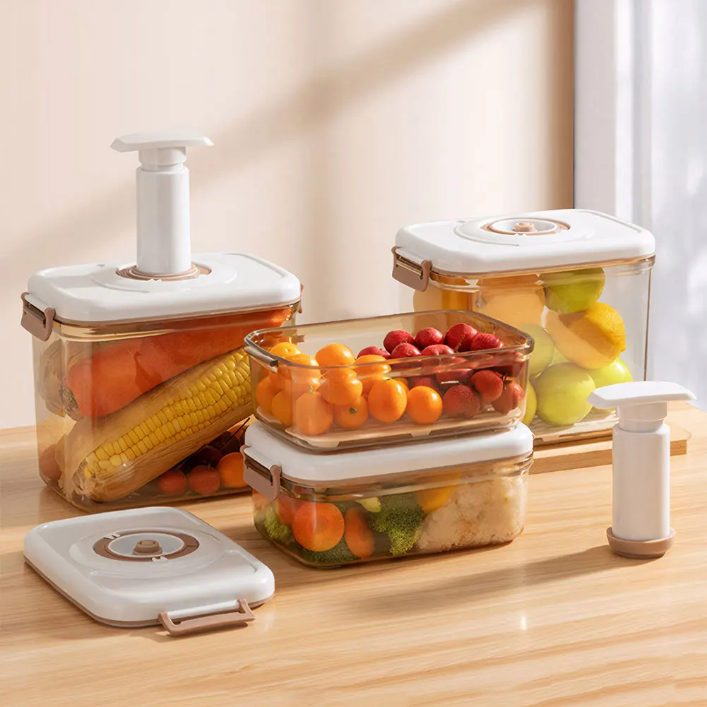food-vacuum-storage-box-with-removable-drain-plate-refrigerator-food-preservation-box-airtight-for-fruit-vegetables-bread-snacks