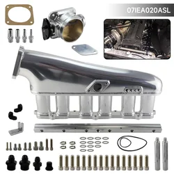 Intake Manifold Kit Fuel Rail Throttle Body 90mm For Toyota Supra MK3 ARISTO CHASER CRESTA SOARER 1JZ-GTE 1989+ 2.5L Engines