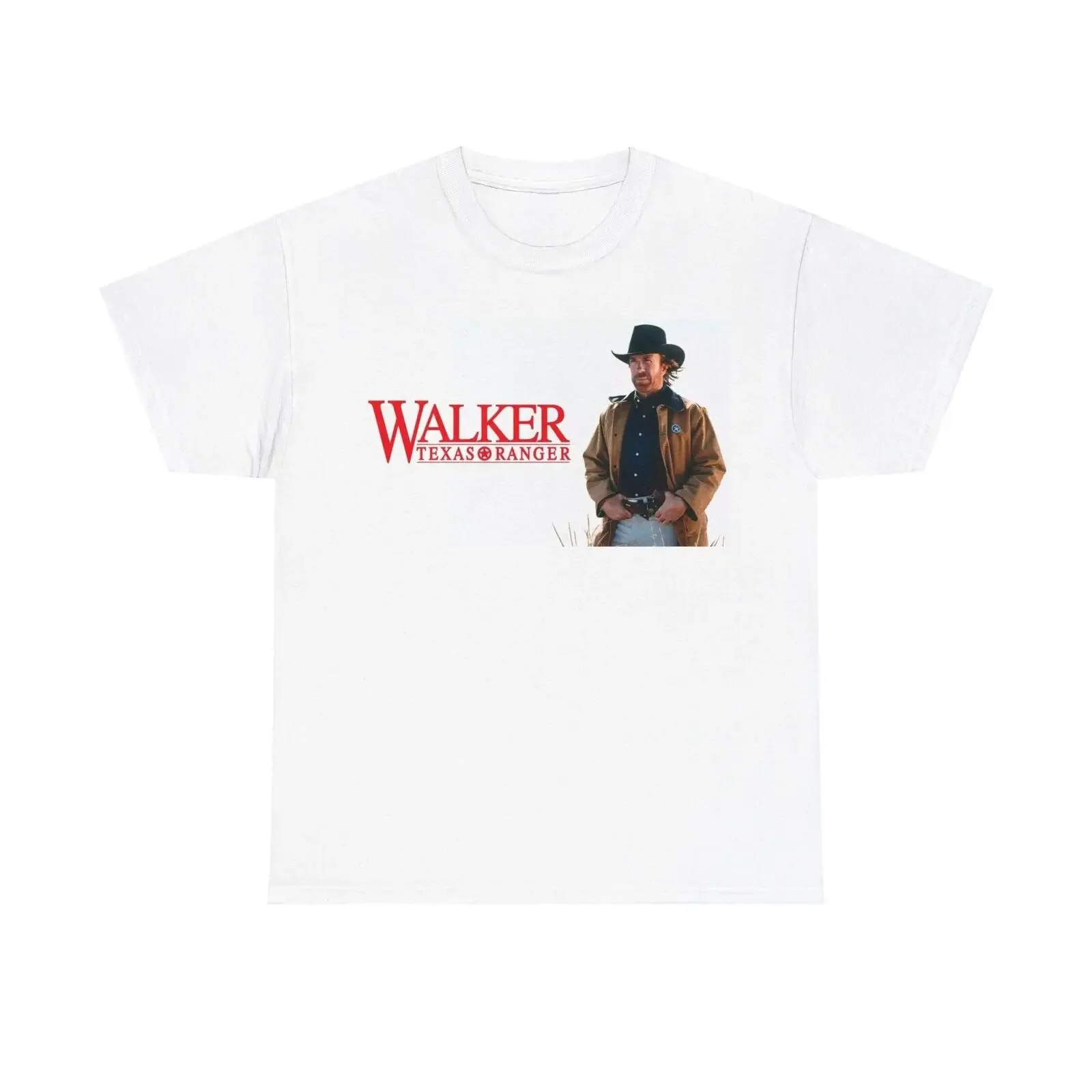 Walker Texas Ranger Shirt RARE Tv Series Chuck Norris Unisex Heavy Cotton Tee