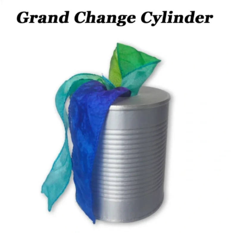 Grand Change Cylinder Magic Trick Objects Appear or Vanish Production Tube Stage & Close-Up Illusions Magician Props Gimmick