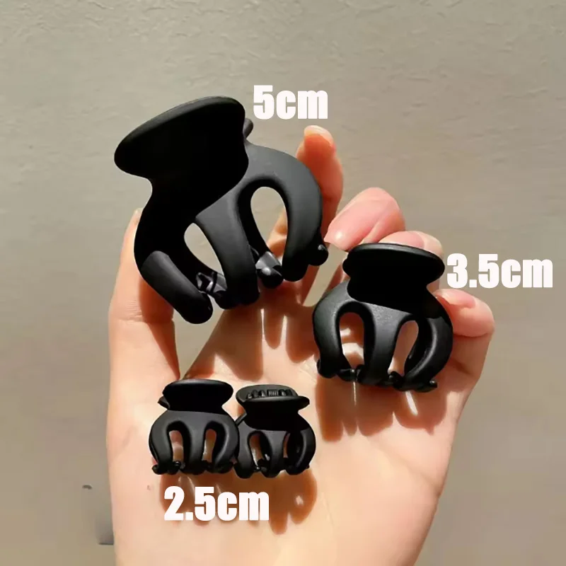 

Fashion Hight Ponytail Hair Claw Clip Acrylic Small Hair Claws Women Girls Shark Clips Headwear Barrette Hair Accessories