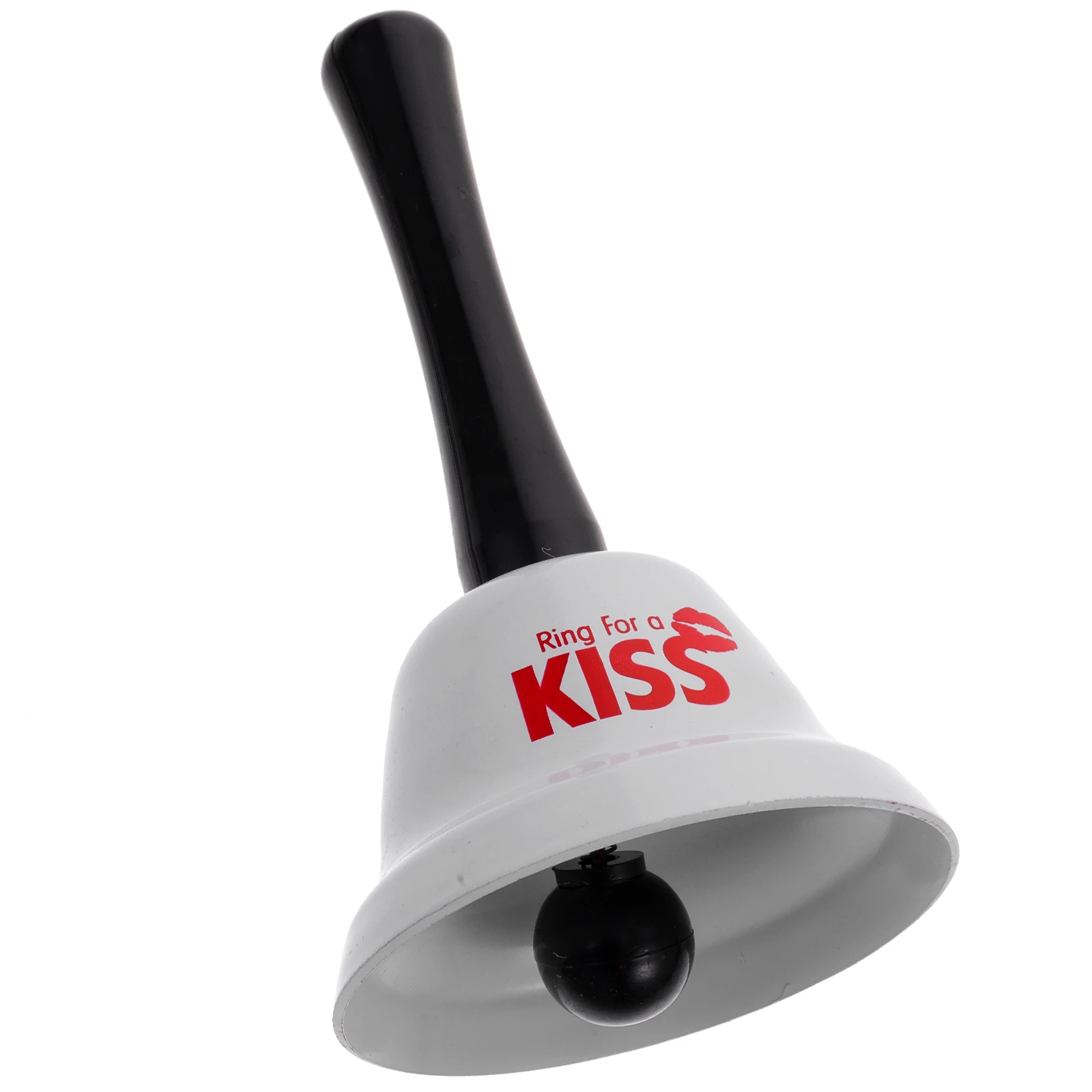 

Premium Couple Hand for Wedding Party Kiss Ring Bell Portable Service Call Chime Desk Dinner Alarm Bell with Handle Lightweight