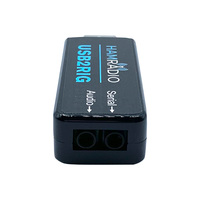 USB2RIG Radio USB Sound Card Connector Support PTT with VOX Control Radio Sound Adapter USB Audio Adapter for KENWOOD YAESU ICOM