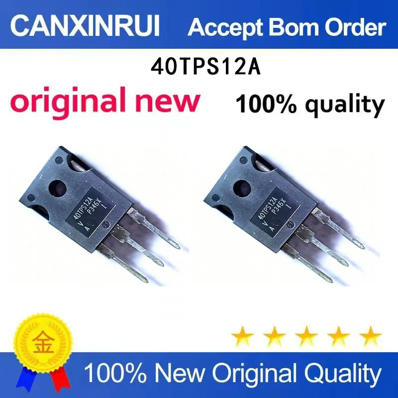

(5-100 Pieces) Brand new original 40TPS 12A TO-247 unidirectional thyristor spot chip IC