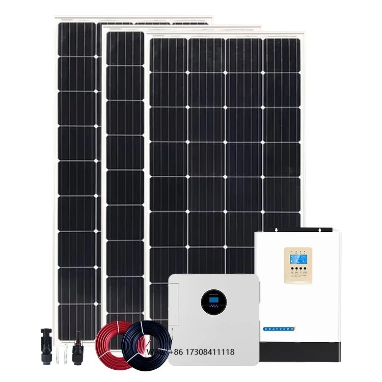 48v 2KW Home Use Solar Panel Controller Inverter Complete Solar Kits Solar Battery Bank System