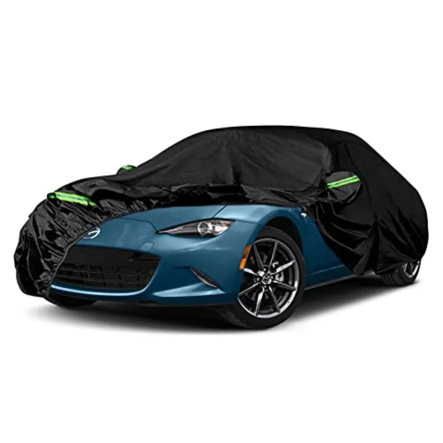 

Waterproof Car Cover Compatible with 1998-2025 Mazda MX-5 Miata 210T 6 Layers with Inside Cotton Liner All Weather Car Covers w