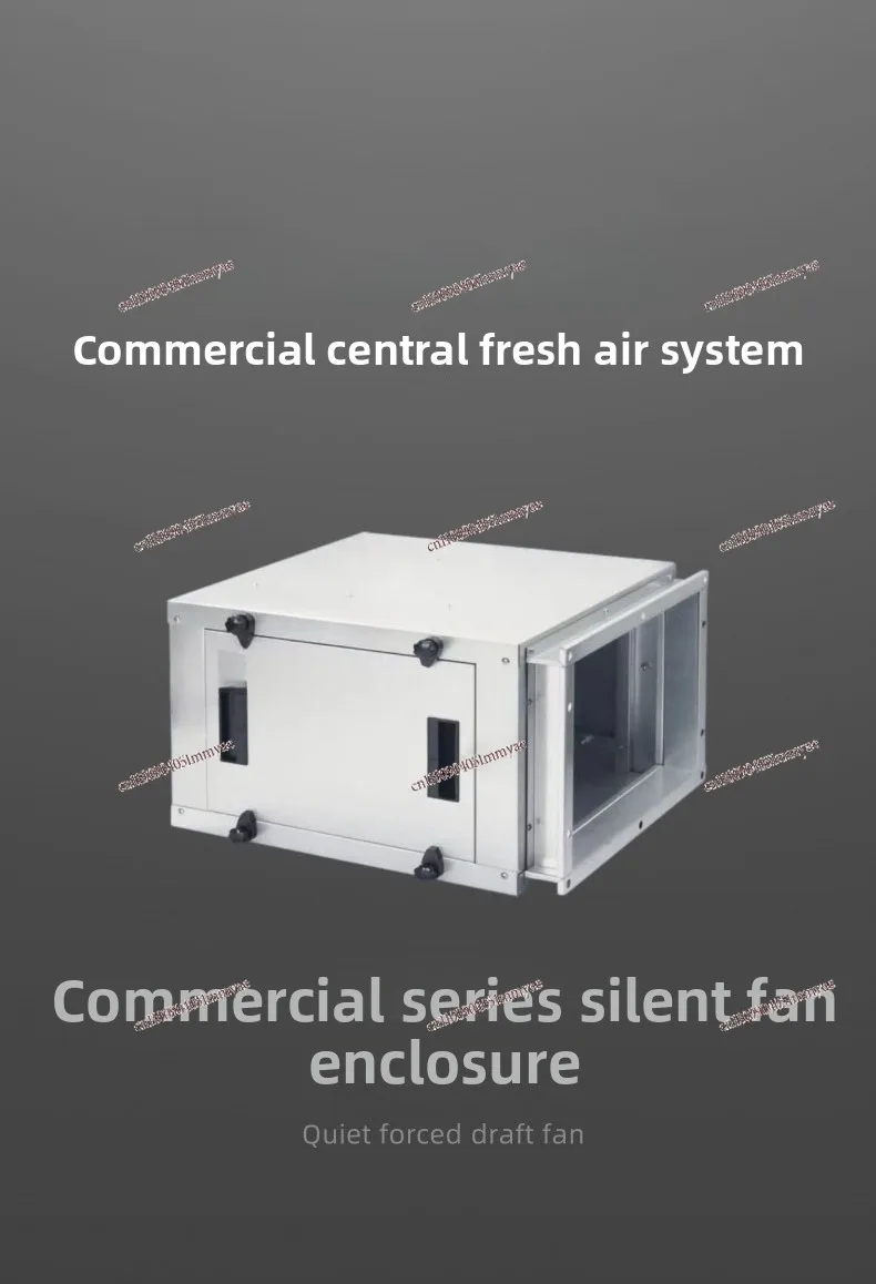 Fresh Air System Air Conditioner Air Cabinet Ventilation Kitchen Smoke Exhaust Fan
