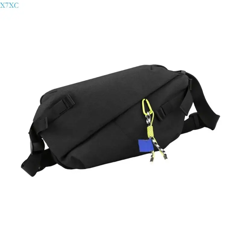 

X7XC Messager Bag Small Slings Crossbody Bag Waterproofs Nylon Shoulder Bag Multi Pocket Slings Bag Hoboes Bags for Women Men