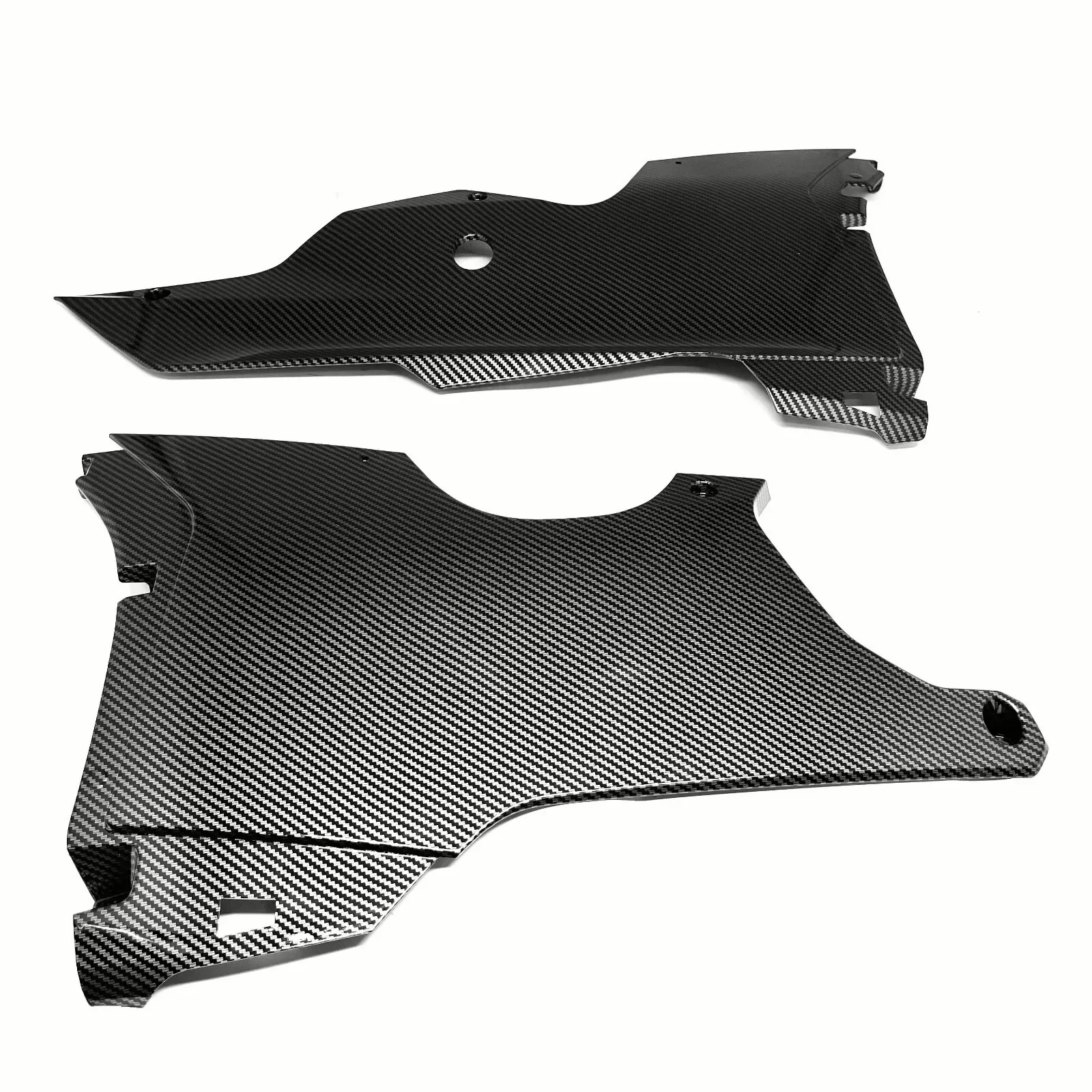 For KAWASAKI 2021-2022 ZX-10R Carbon Fiber Lower Bottom Oil Belly Pan Fairing Fairing Decorative Panel Outer Shell Protective Sh