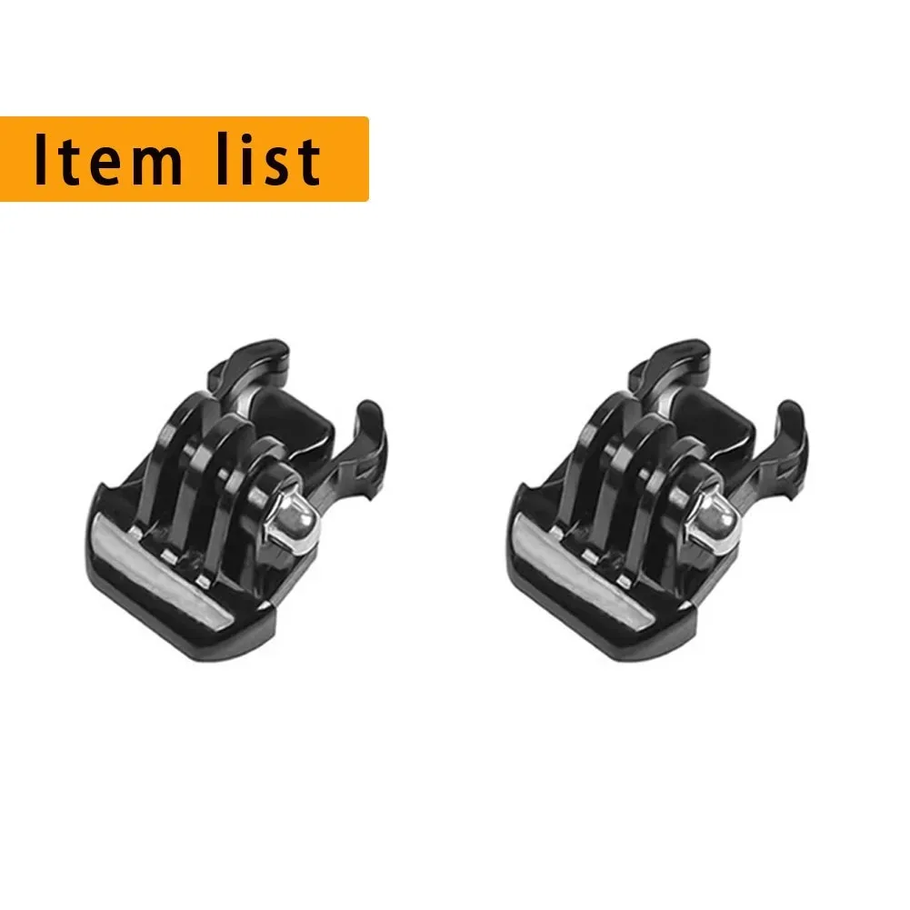 Schnellverschluss-Stativadapter 1/4-Zoll-Schraube Universal-Basis-Kit für GoPro Insta360 DJI Action AKASO SJCAM Kamera-Zubehör