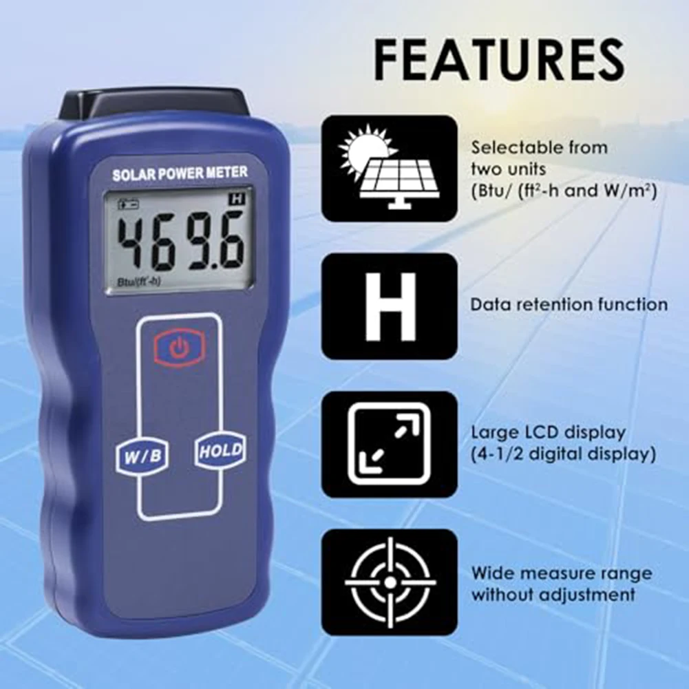 Stable For Solar Irradiance Measurement Device with Fast Response Time and Data Retention for Technical Documentation
