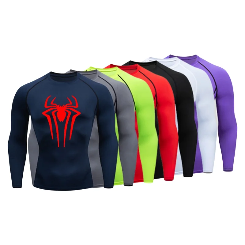 

Men's Fitness 2099 Super Hero Tight T-shirt Quick Dried High Elasticity Sports Top