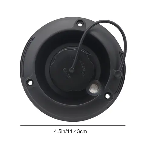 Husbilsvatteninlopp Plastgravitation Färskvattenpåfyllningslucka Inlopp för husbil Rund sötvattenslucka Husbilstillbehör 10 best sales husbilens vatteninlopp - №9