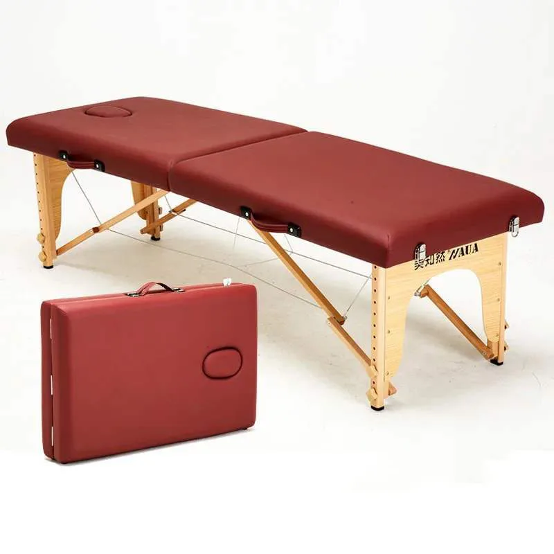 Beautician Bed Professional Massage Stretcher Spa Folding Furniture Portable Lit De Cosmetic Maca Portatil Treatments Tattoo JGY