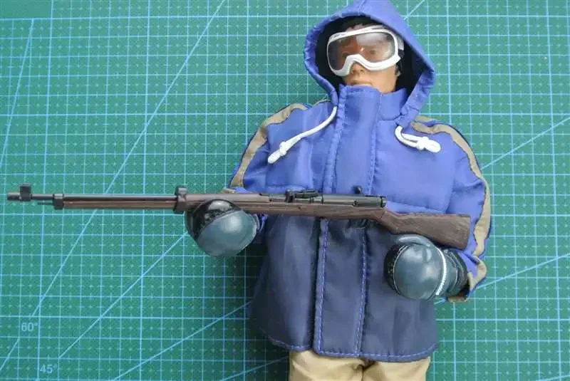 Modèle de fusil de type JPN 38, accessoires militaires en plastique revêtu, collection d'affichage de figurines d'action de 12 pouces, 1/6