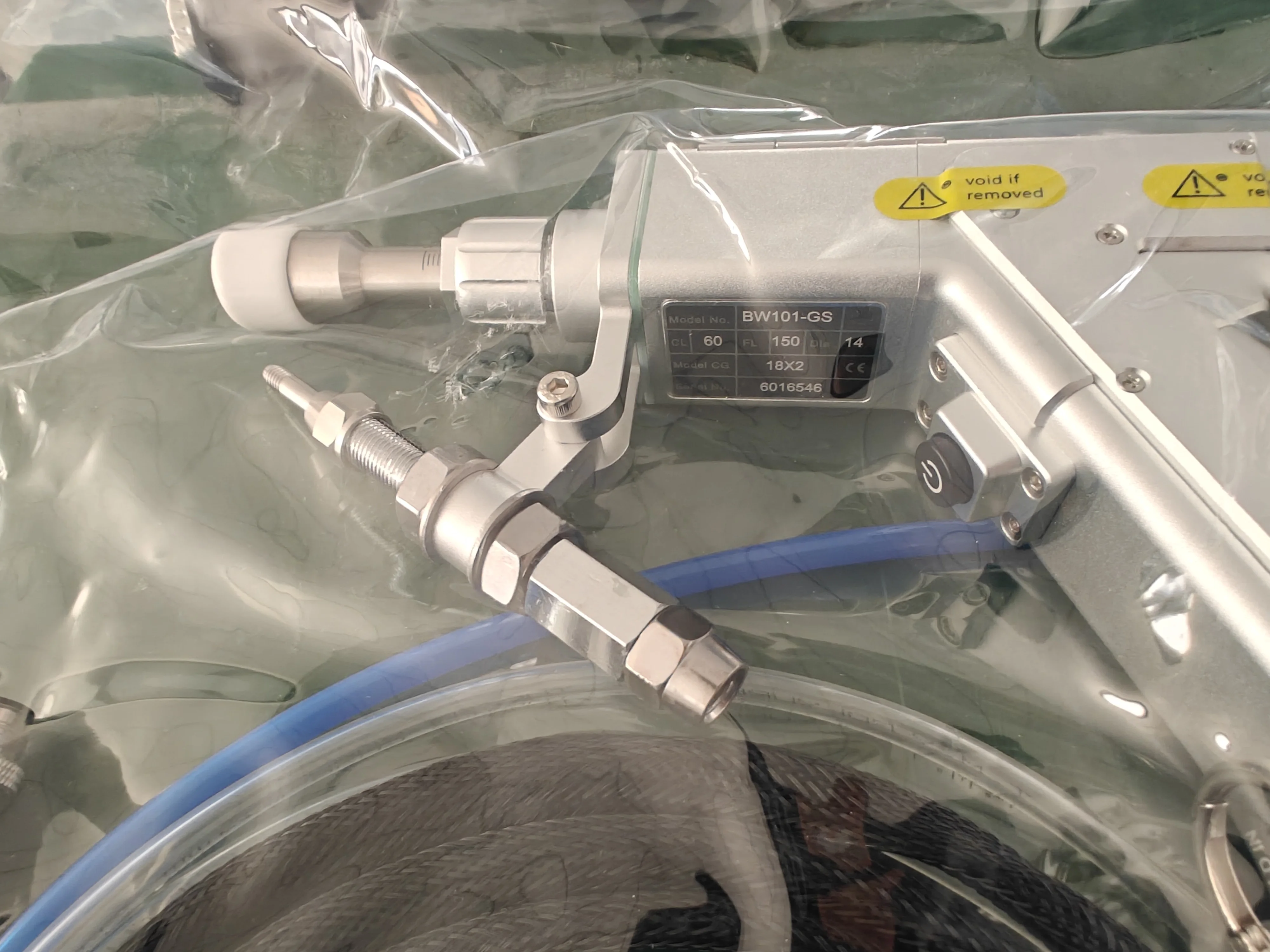 

Raytools Single Vibration Mirror Handheld Welding Head BW101-GS