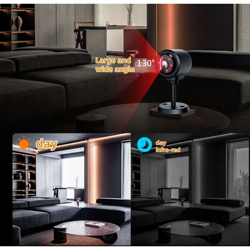 

Микро-мини-камера Wi-Fi, внутренняя наружная камера видеонаблюдения, 1080P, магнитная сетевая камера безопасности с ночным видением