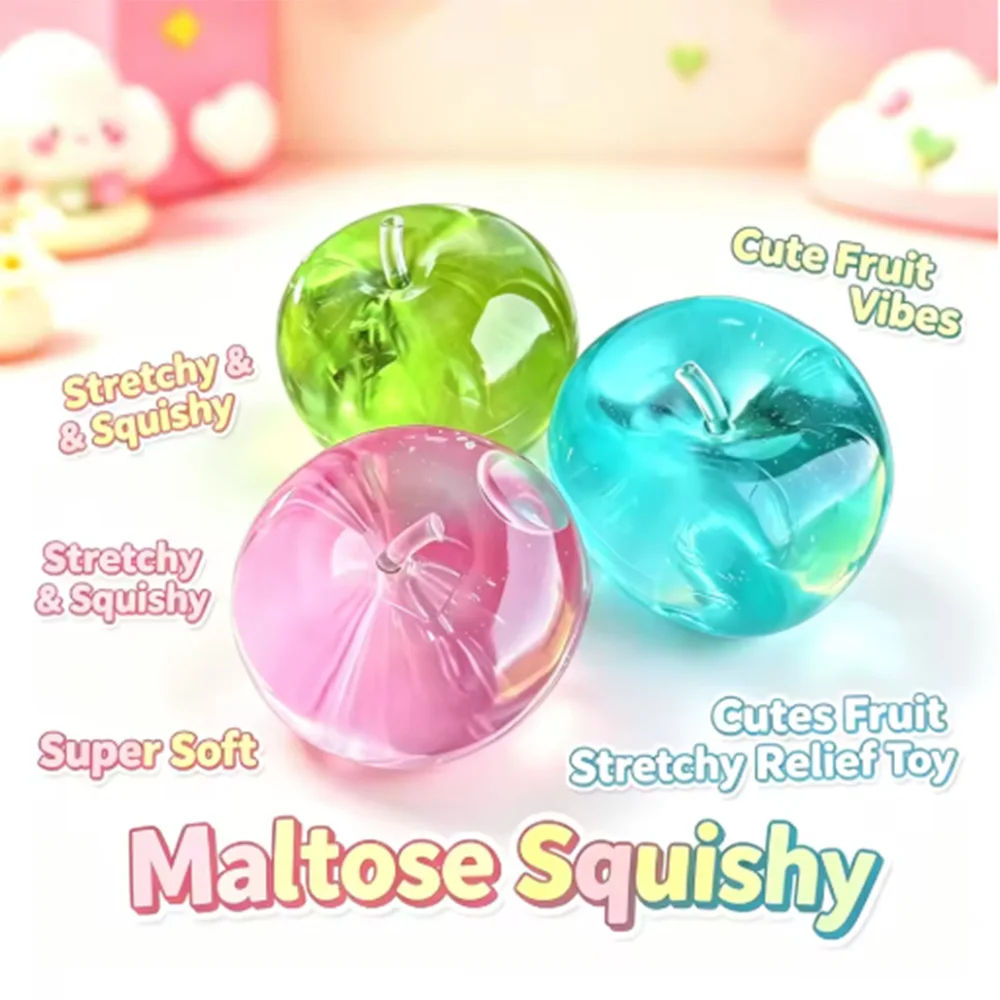 Maltose Apple Pinch Le Decompression Toy Slow Rebound Adult Decompression Artifact Fruit Pinch