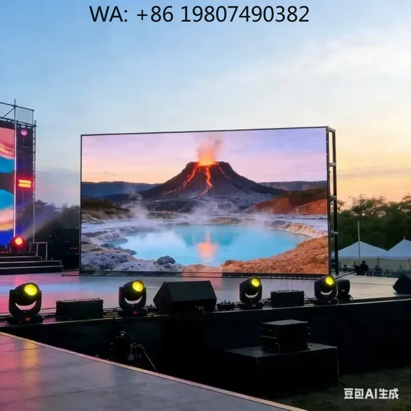 Outdoor LED Display for Festivals with High-Quality P3 91