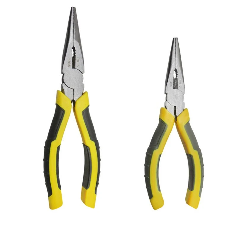 

Кусачки-щипцы с заостренными концами 8 и 6 дюймов, с пружинным зажимом, состоящие из заостренной рукоятки, подходят для электриков