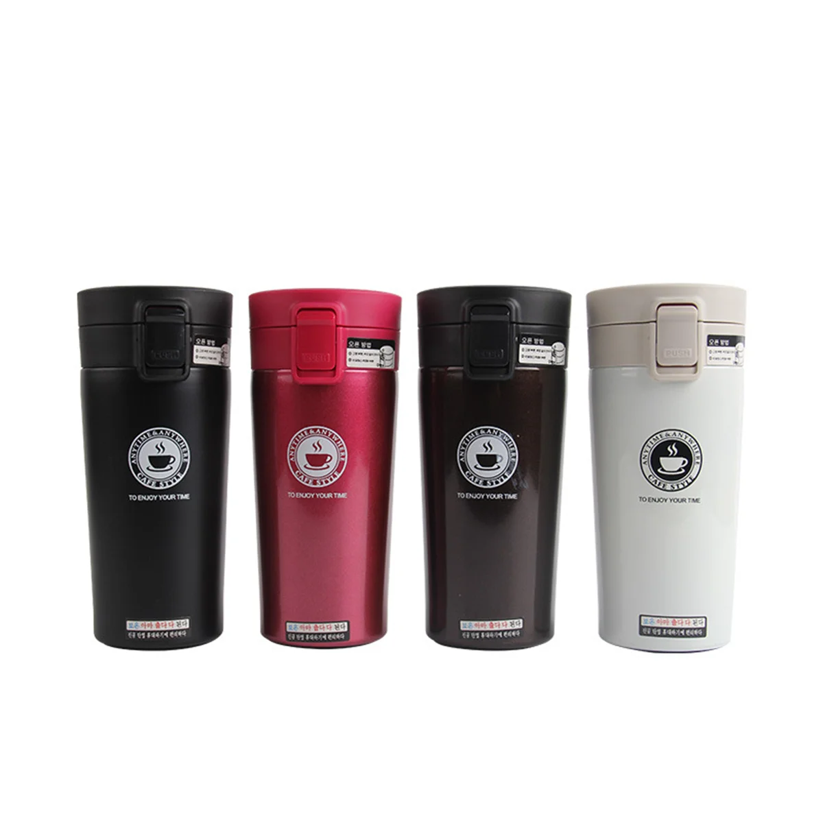 Auto boutique business thermos  cover with fuser double-wall vacuum mug stainless  tumbler