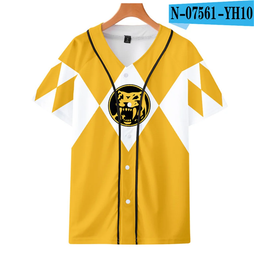 ฤดูร้อนเบสบอลอะนิเมะเบสบอล T เสื้อผู้ชายและผู้หญิงเสื้อผ้า Harajuku TShirt Hip Hop เสื้อยืด Tops คอสเพลย์เสื้อผ้าผู้ชาย