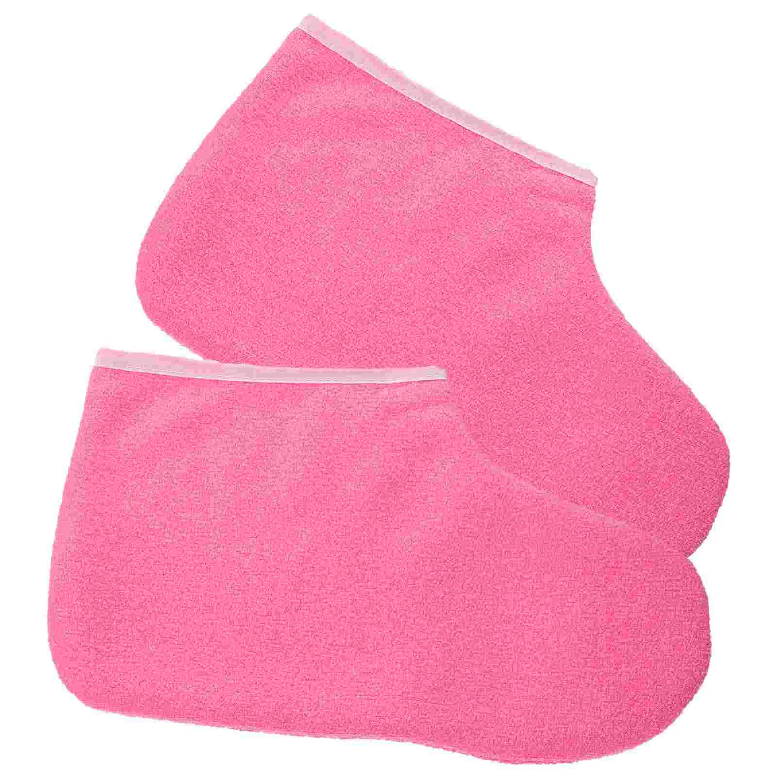 Waxed Cotton Footmuffs Hydrating Mask Paraffin Bath Bags Booties Liners Moisturizing Socks Spa Covers Wrapping