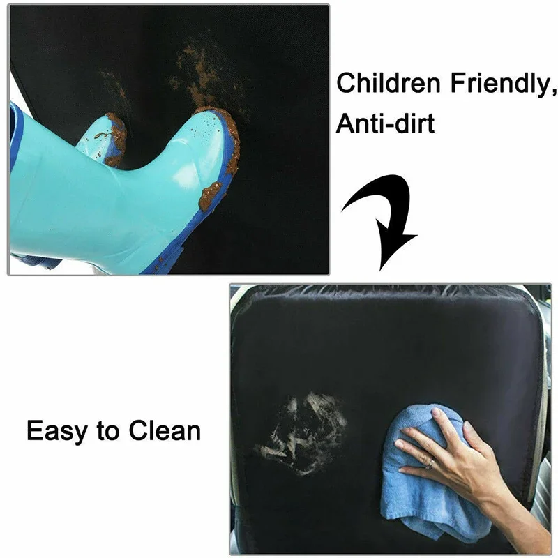 

1pcs car backrest cover Car Seat Back Cover Protector Kick Clean Mat Pad Anti Stepped Dirty For Kids Top
