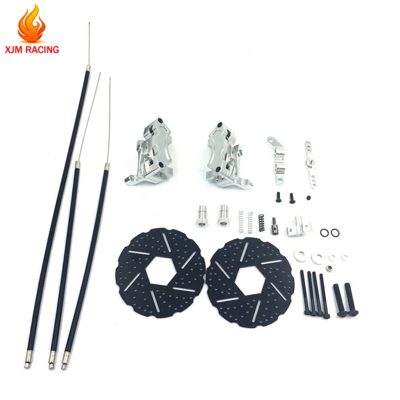 

CNC Metal Rear Cable Brake System Kit for 1/5 HPI Rofun Baha Km Rovan Baja 5B 5T SS 5SC Truck Rc Car Racing Toys Parts