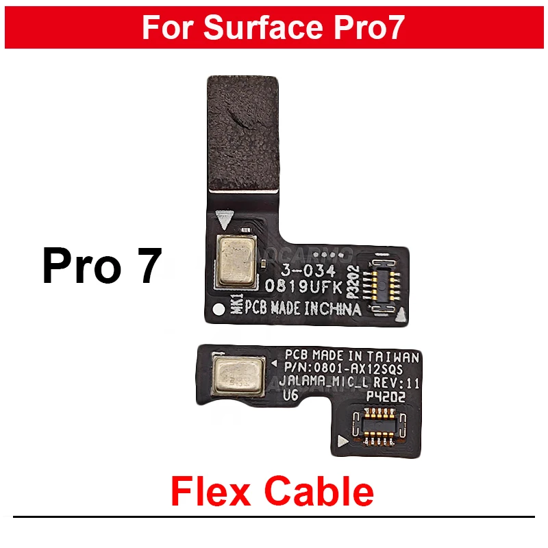 Noise Reduction Sensor Mic Microphone Flex Cable Repair Parts For Microsoft Surface Pro 7