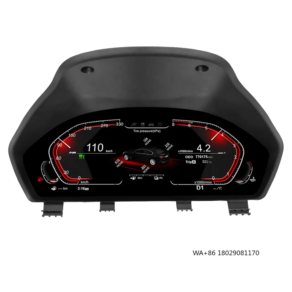 

10,25-дюймовый ЖК-экран приборной панели, спидометр, цифровой кластер для BMW 1 серии E87 CCC CIC 2006-2011