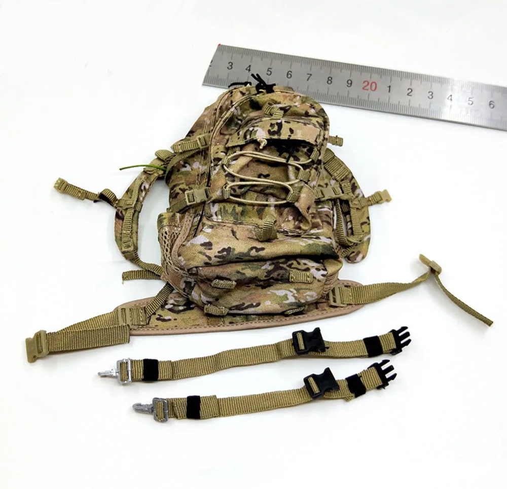 

DAMTOYS 1/6 DAM 78085 Navy Seals SDV Team 1 Operation Red Wings Army Shoulder Backpack Bags Water Bottle Accessories For Figures