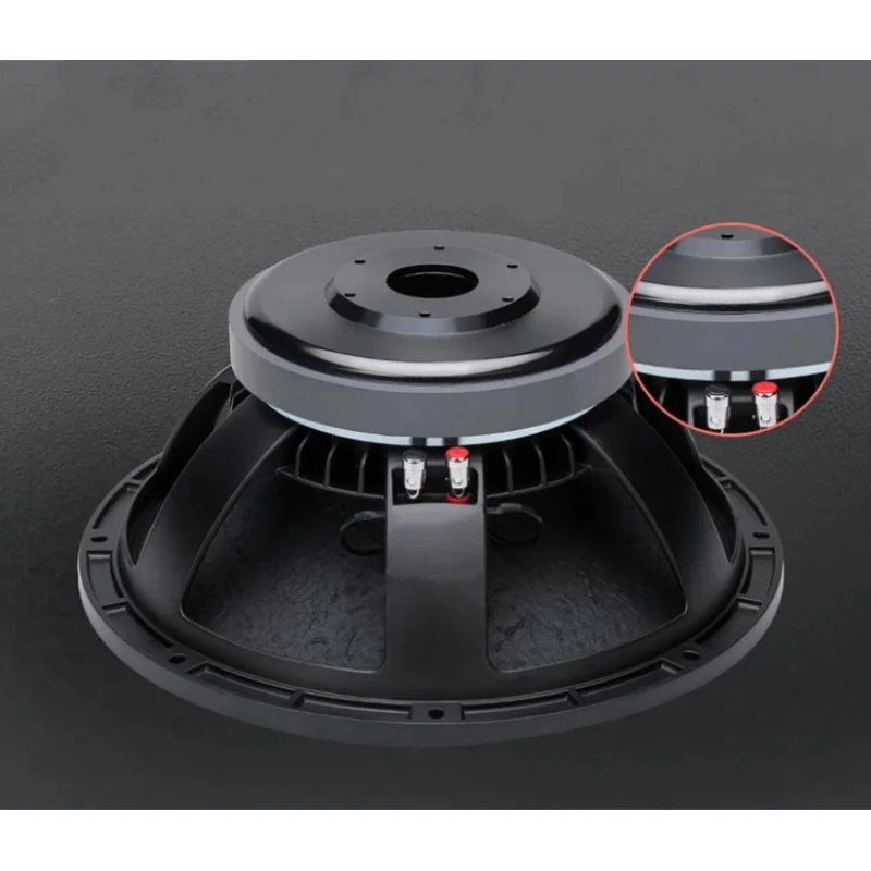 PAM-014 15インチウーファー220磁気恒温磁気100ミリメートル銅クラッドアルミ650-1200ワット (1個)