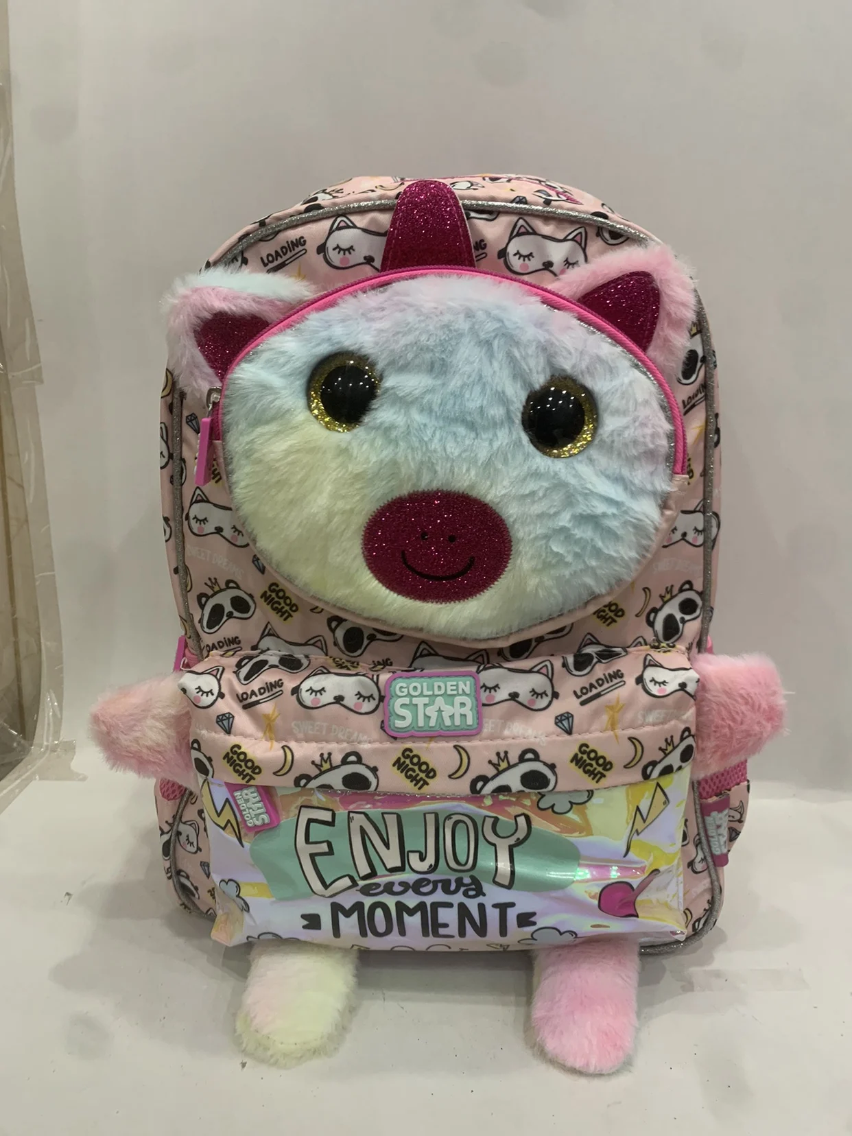 

Schoolbag Cute Medium Size Super Lightweight Students Backpack Student Gift