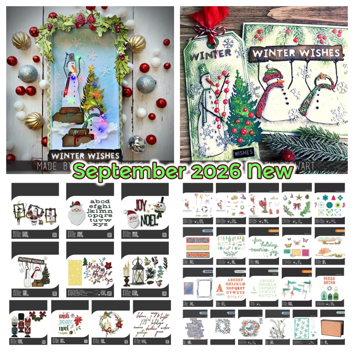 Tap Die Set - September 2026 New Letter to Santa