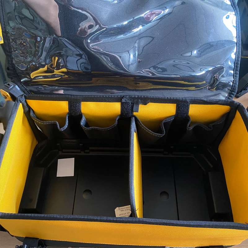 Imagem -06 - Dewalt Original Handy Portátil Multi-função Bolsa de Ferramentas de Fundo Duro Dwst835401 Kit de Ferramentas de Broca Elétrica