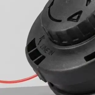 String trimmer bump feed head engineered for quick line replacement supports .080 .095 line and mounts on x 1.25 LH