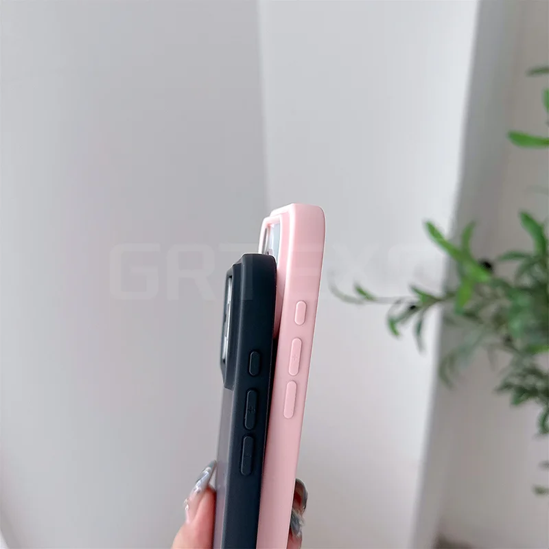 เคสซิลิโคนเนื้อนุ่มสีลูกกวาดหรูหรา ลายด้าน สำหรับ iPhone 17 air 17 pro 17 pro max ﻿ เปลือกหุ้มกันกระแทกสีทึบ ﻿