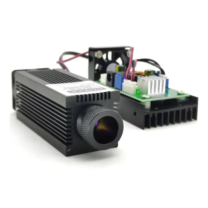 Infraroodlaser 1064nm 2,4W puntlichtbron Vierkante spot afstembare 12V DC met powerbox