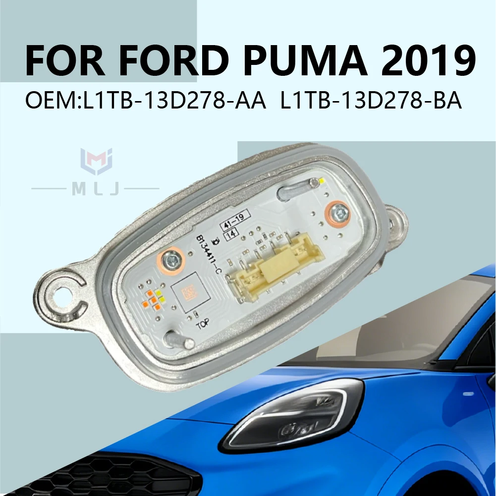 

NEW For FORD puma 2019 OEM L1TB-13D278-AA L1TB-13D278-BA LED White Angel Eyes Light Source Module DRL Daytime Running Lamp Car