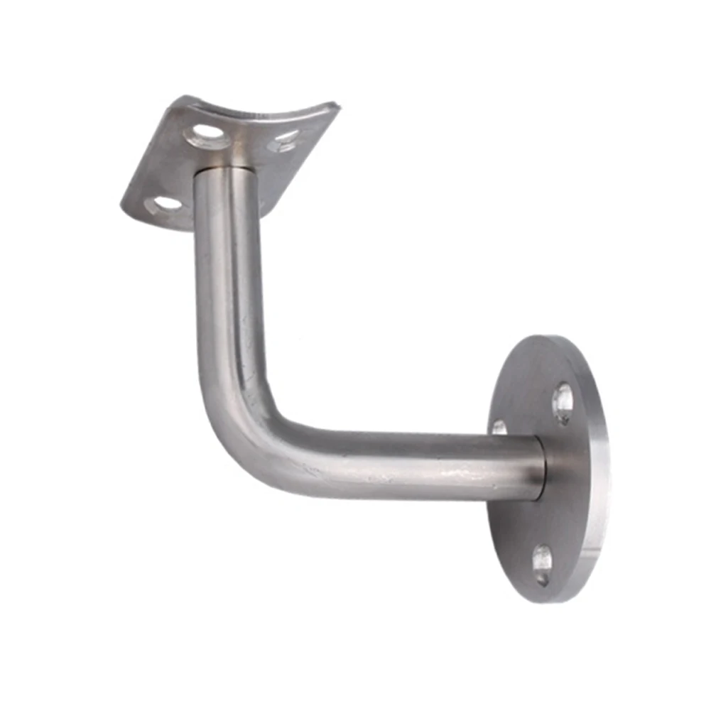 Brackets Stair Handrail Accessories Balustrade Fixed Hardware Holder Home Railing Silver Stainless Steel Hot Sale